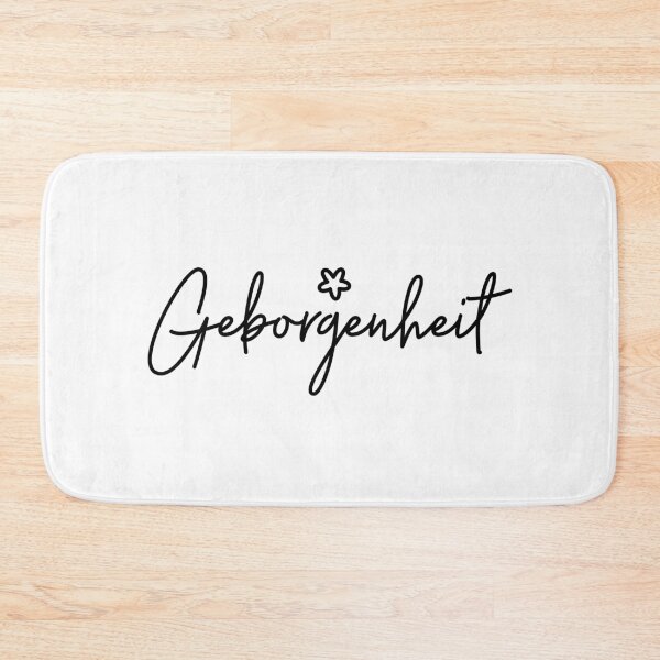 Item preview, Geborgenheit, German Word, Security, Warmth, Comfort designed and sold by Dialectees.