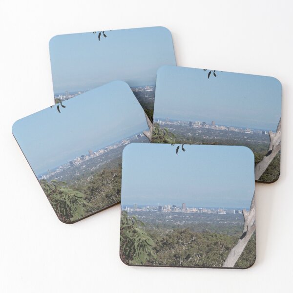 Item preview, City of Adelaide & Coastline from Foothills, South Australia. designed and sold by RitaBlom.