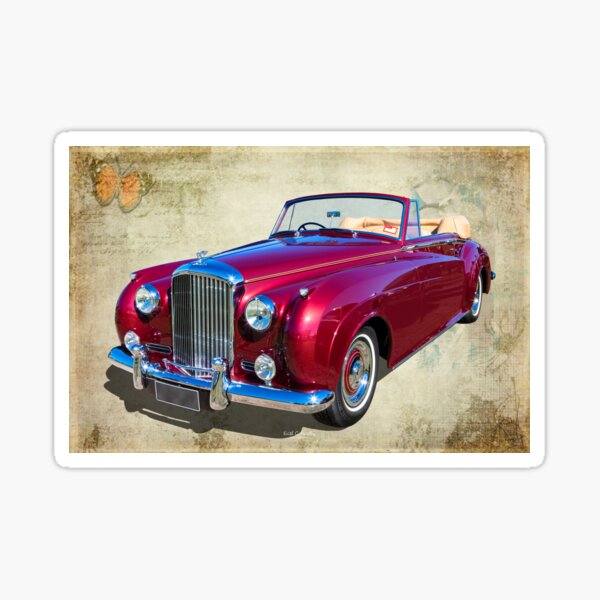 Bentley Convertible Sticker