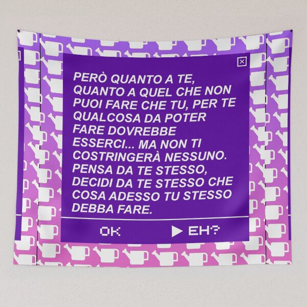 Item preview, Quanto a te - Cannarsi Citazione Evangelion 2 designed and sold by Abizouabain.