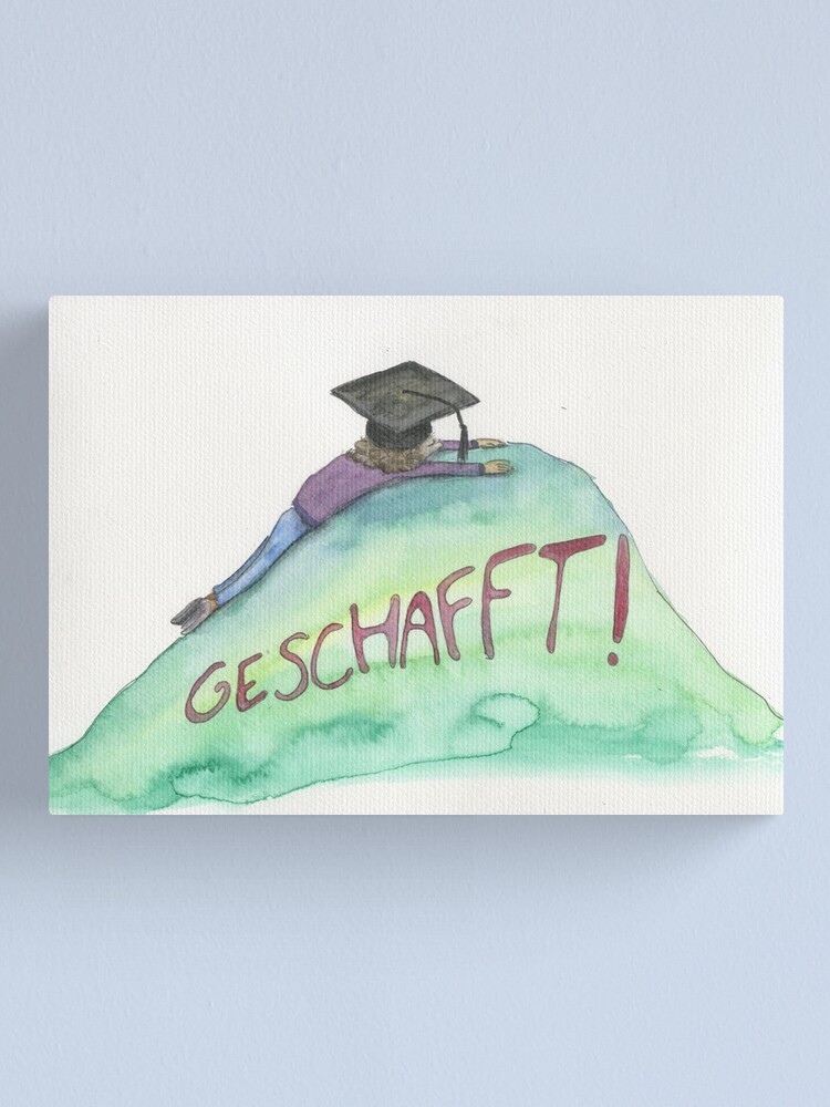 "Glückwünsche zur erfolgreichen Promotion für Promovendinnen