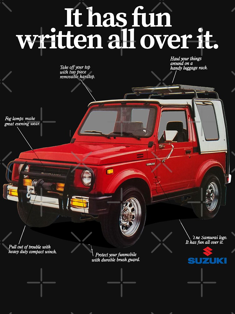 suzuki samurai shirts