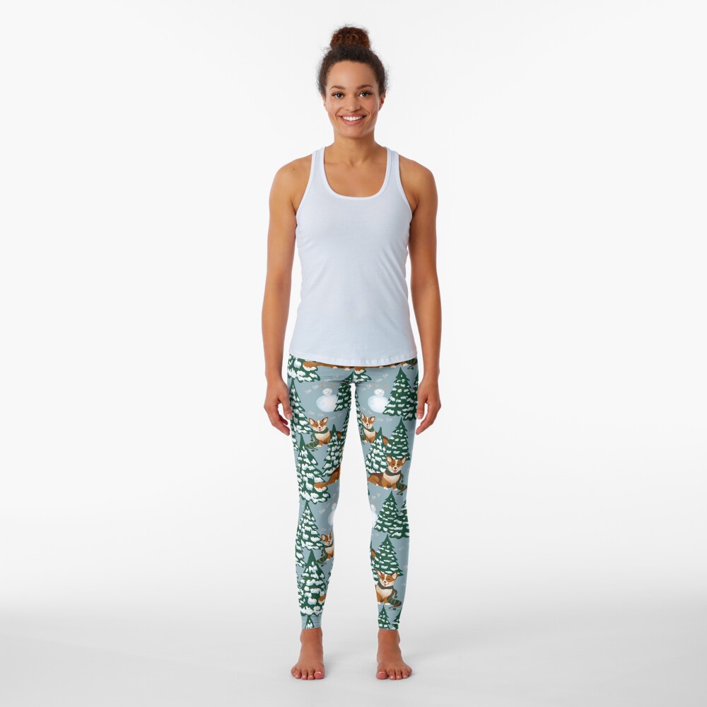 Merry Corgmess Leggings