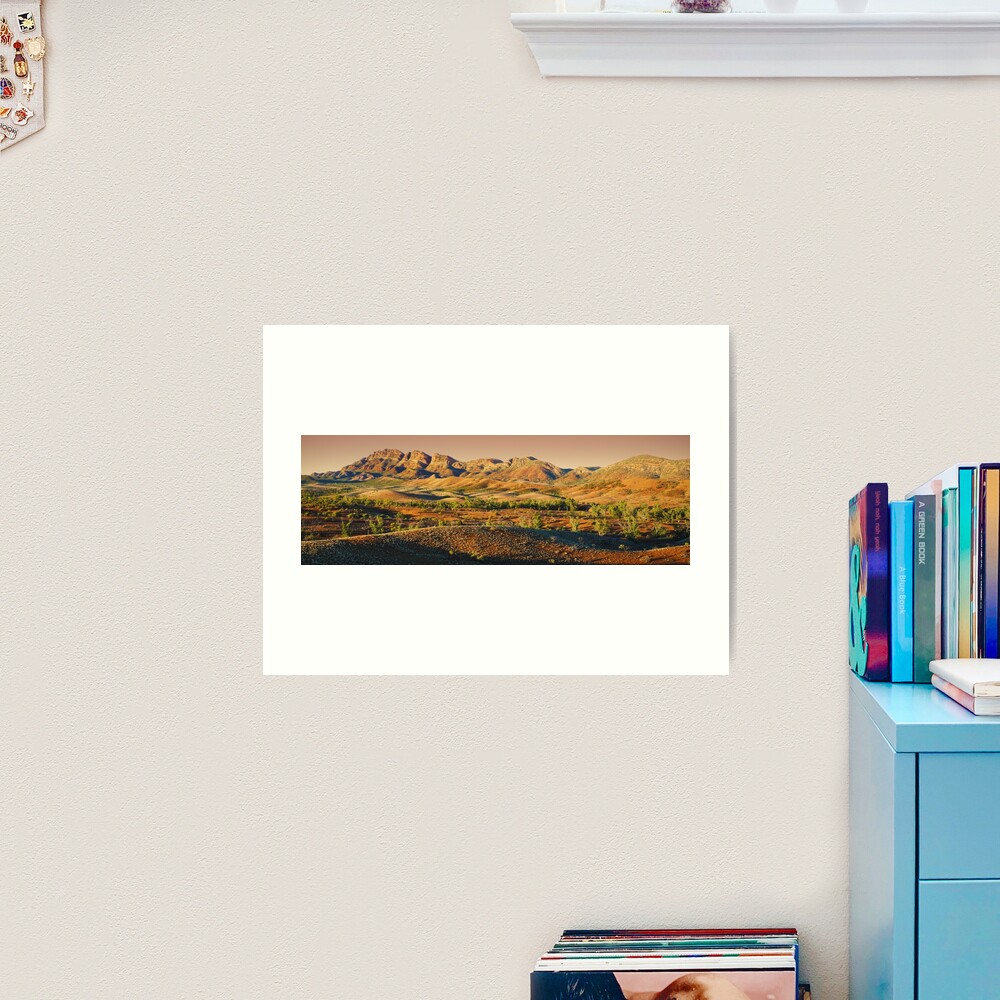 Elder Range, Flinders Ranges, South Australia Art Print
