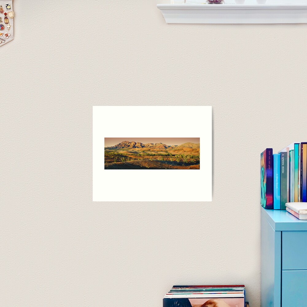 Elder Range, Flinders Ranges, South Australia Art Print