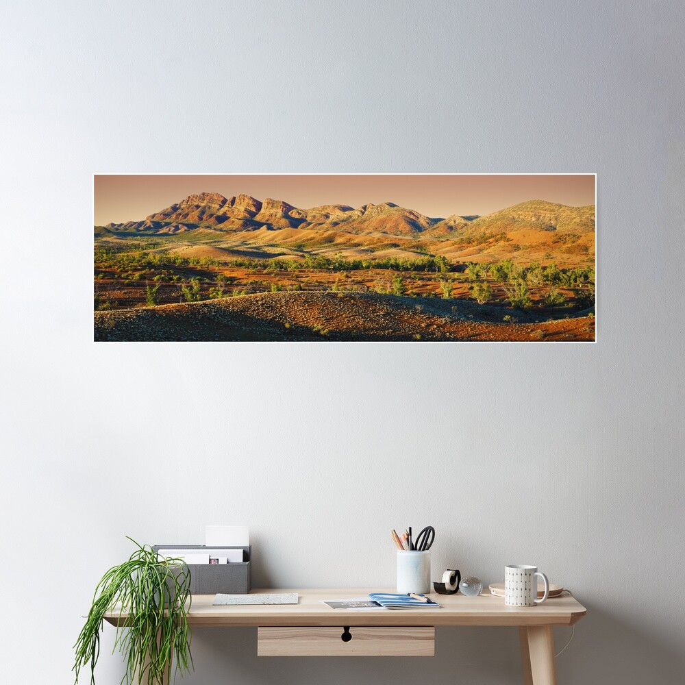 Elder Range, Flinders Ranges, South Australia Poster