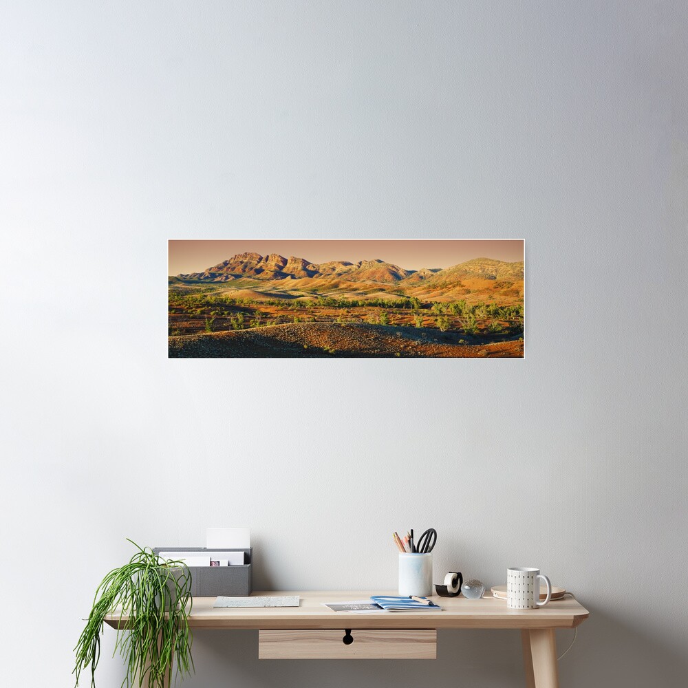 Elder Range, Flinders Ranges, South Australia Poster