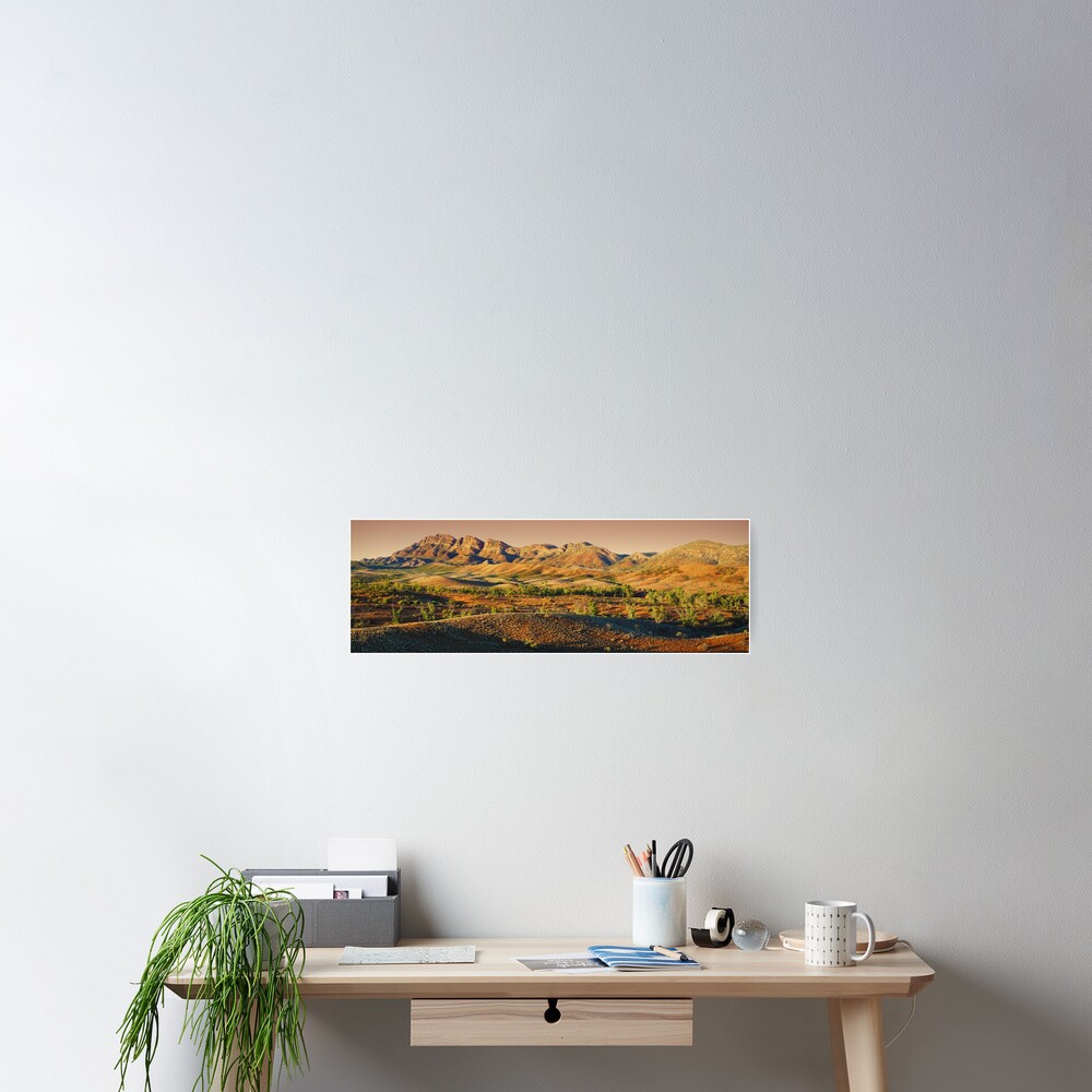 Elder Range, Flinders Ranges, South Australia Poster