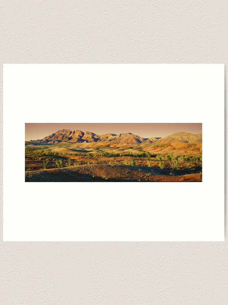 Alternate view of Elder Range, Flinders Ranges, South Australia Art Print