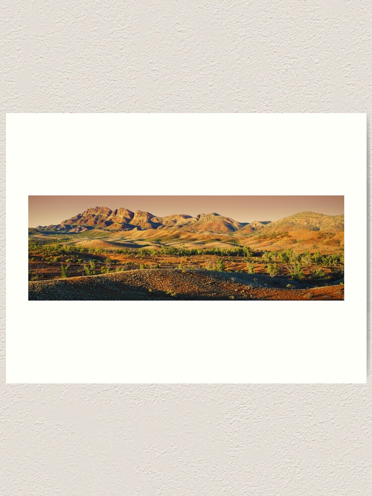 Alternate view of Elder Range, Flinders Ranges, South Australia Art Print