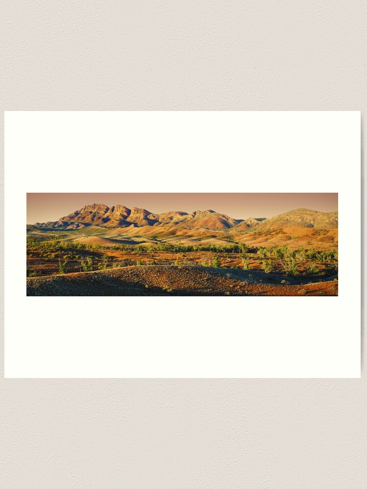 Alternate view of Elder Range, Flinders Ranges, South Australia Art Print