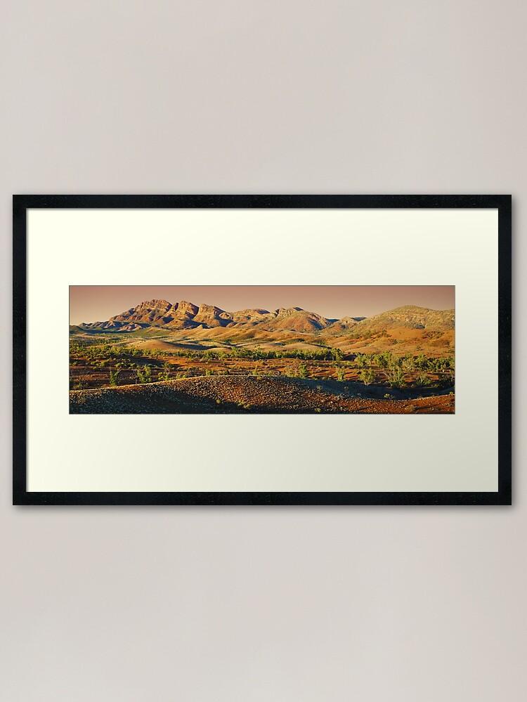 Alternate view of Elder Range, Flinders Ranges, South Australia Framed Art Print
