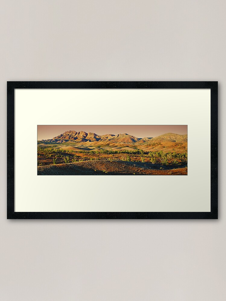 Alternate view of Elder Range, Flinders Ranges, South Australia Framed Art Print