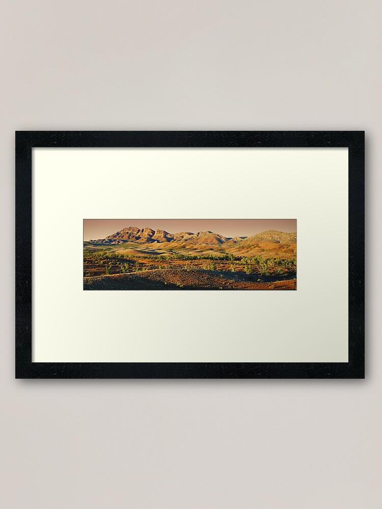 Alternate view of Elder Range, Flinders Ranges, South Australia Framed Art Print