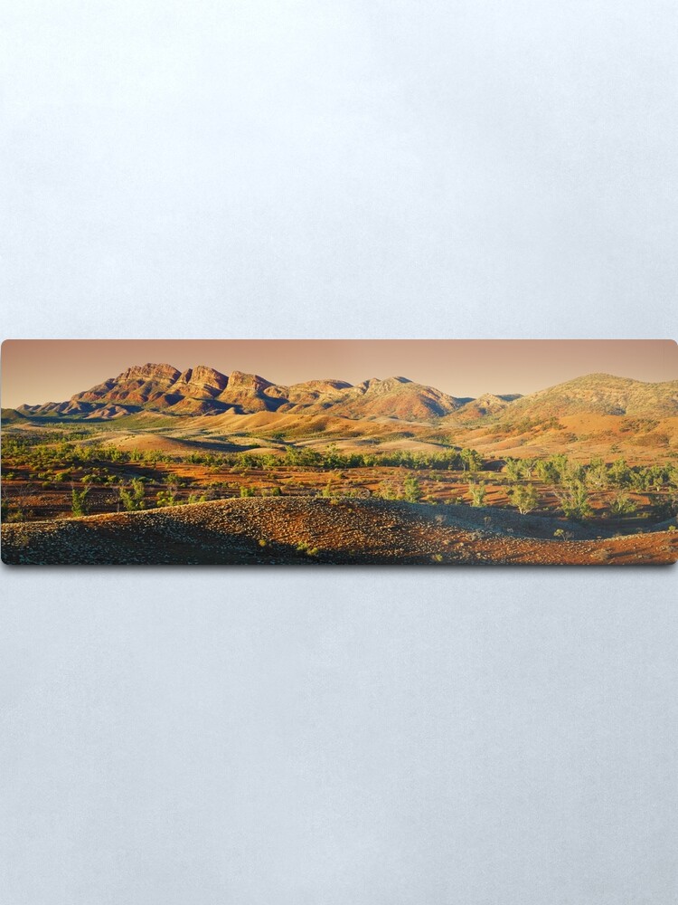 Alternate view of Elder Range, Flinders Ranges, South Australia Metal Print
