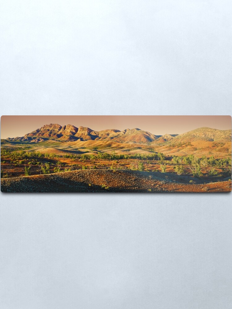 Alternate view of Elder Range, Flinders Ranges, South Australia Metal Print
