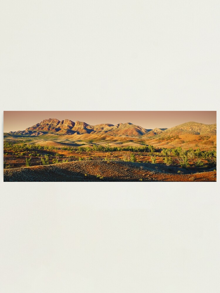 Alternate view of Elder Range, Flinders Ranges, South Australia Photographic Print