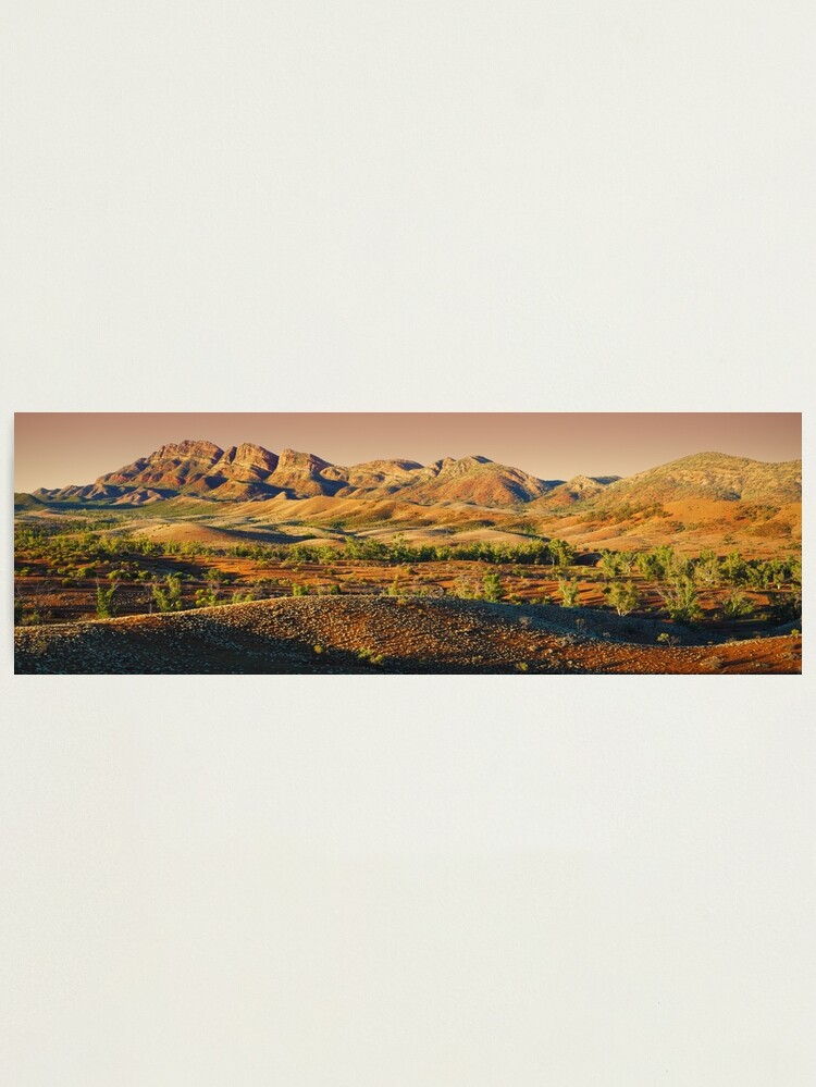 Alternate view of Elder Range, Flinders Ranges, South Australia Photographic Print