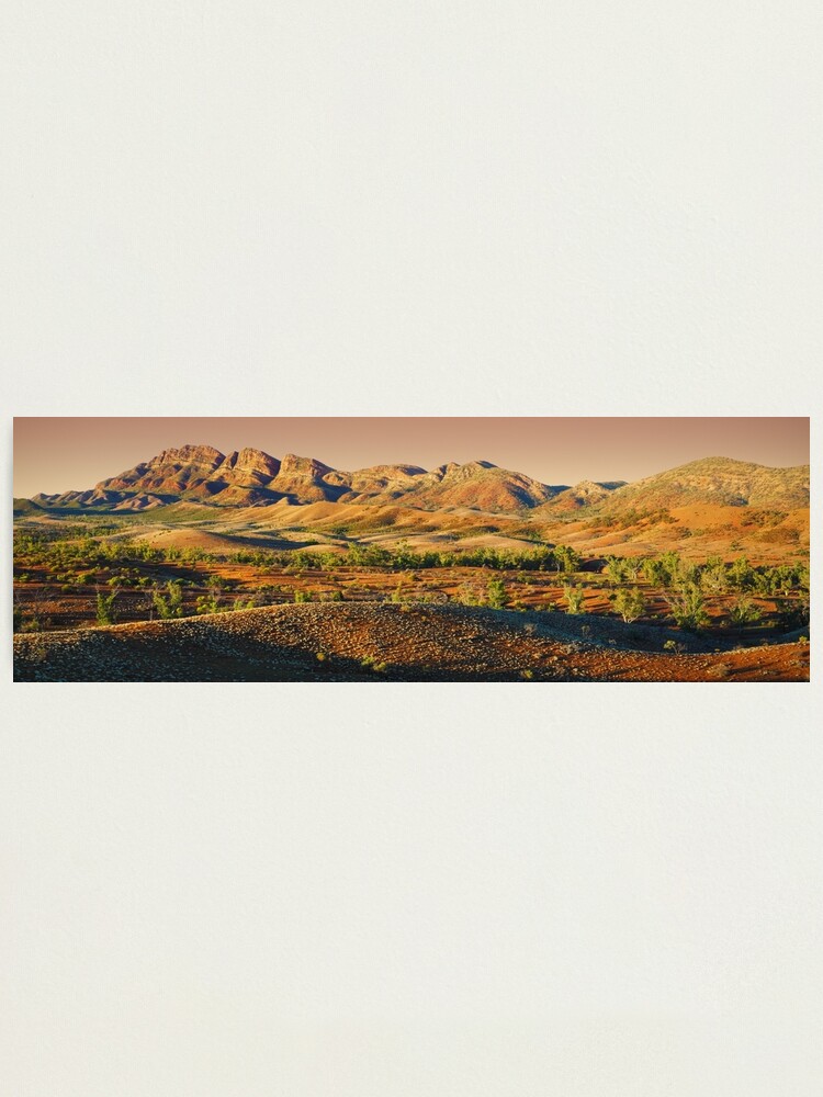 Alternate view of Elder Range, Flinders Ranges, South Australia Photographic Print