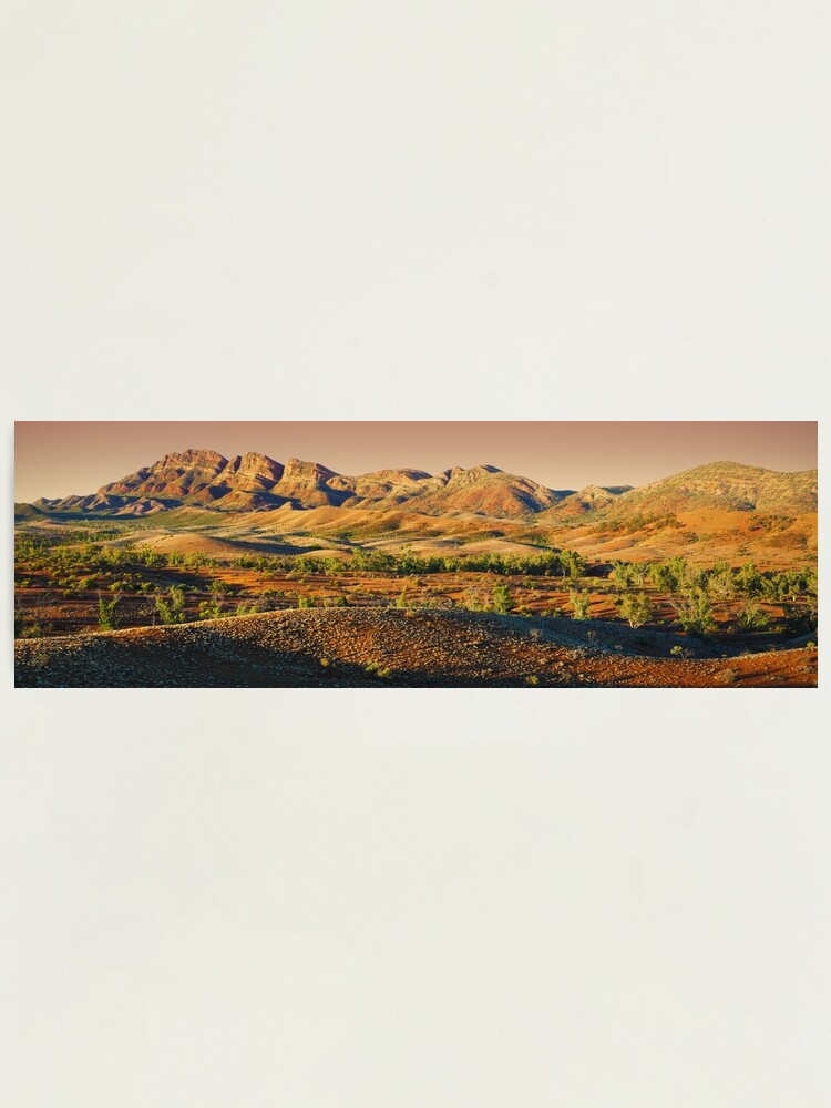Alternate view of Elder Range, Flinders Ranges, South Australia Photographic Print
