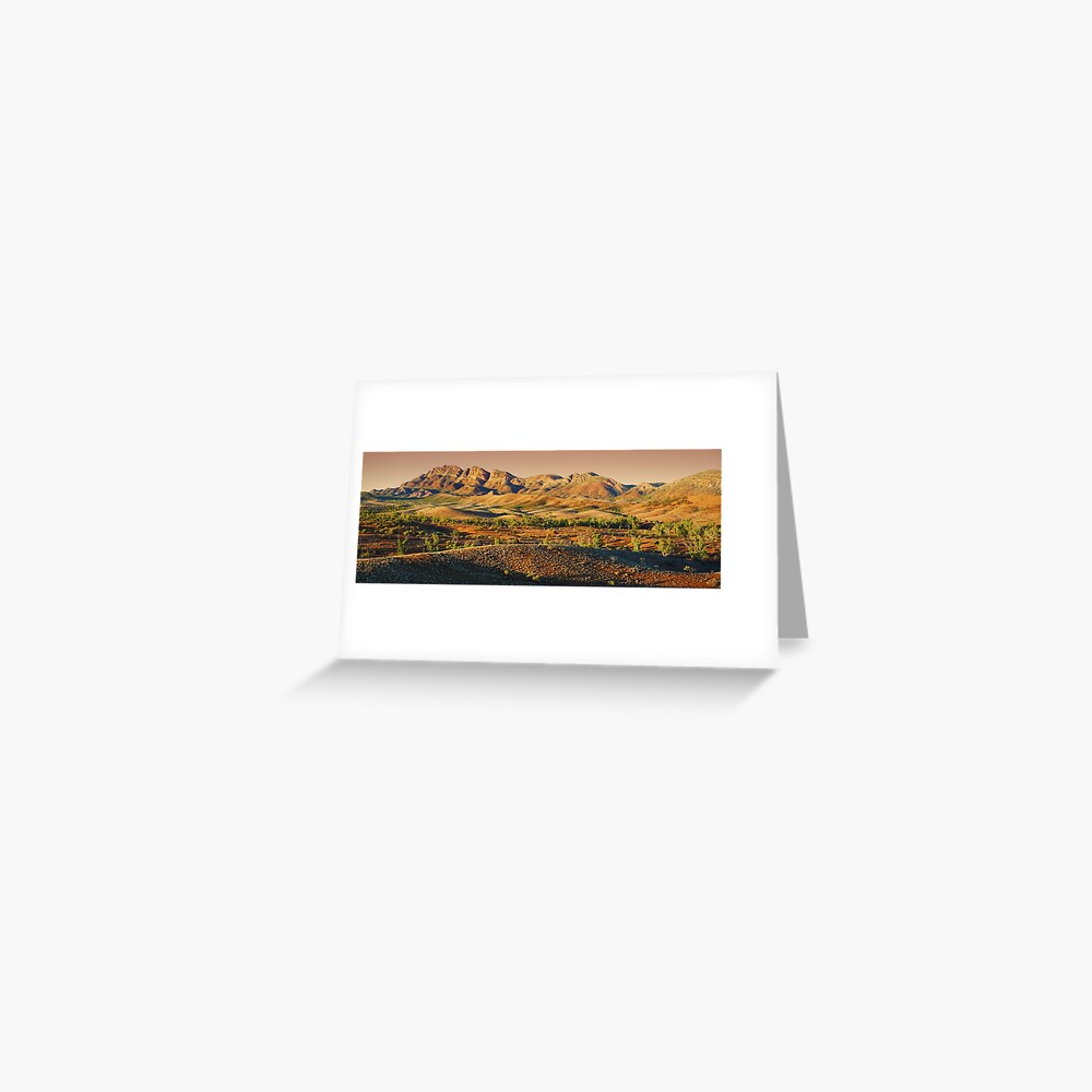 Elder Range, Flinders Ranges, South Australia Greeting Card