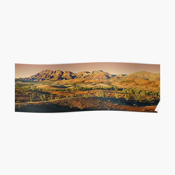 Elder Range, Flinders Ranges, South Australia Poster