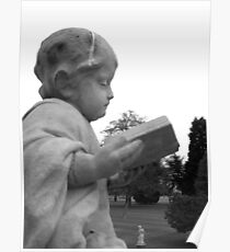 Statue at Wrest Park, Bedfordshire Poster