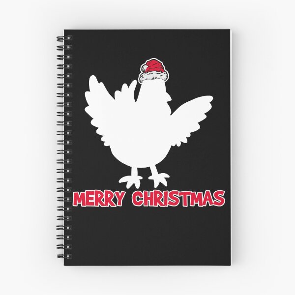 Item preview, Chicken Merry Christmas designed and sold by 4tomic.