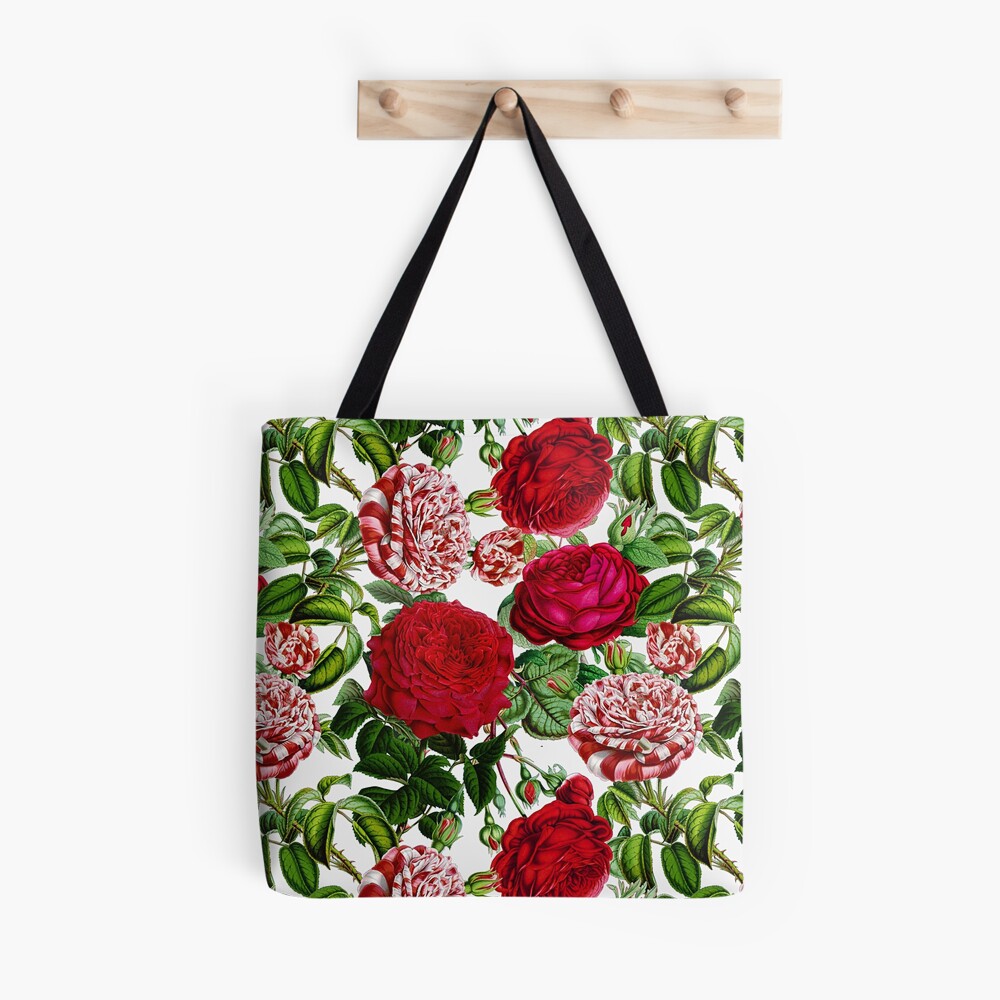 Rose Tote Bagrose Tote Gardening Tote Bag Rose Lover Tote 