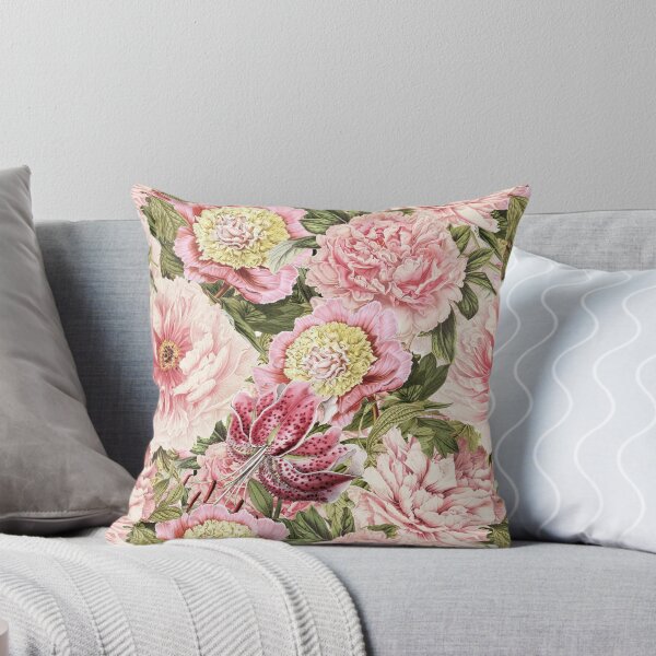 Item preview, Vintage Roses and Lily Botanical Garden Pattern NightGarden  designed and sold by UtArt.