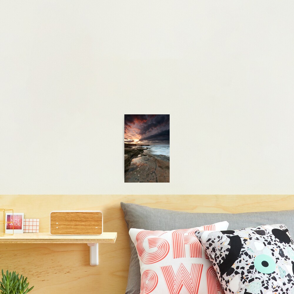 Sluice sunset Photographic Print