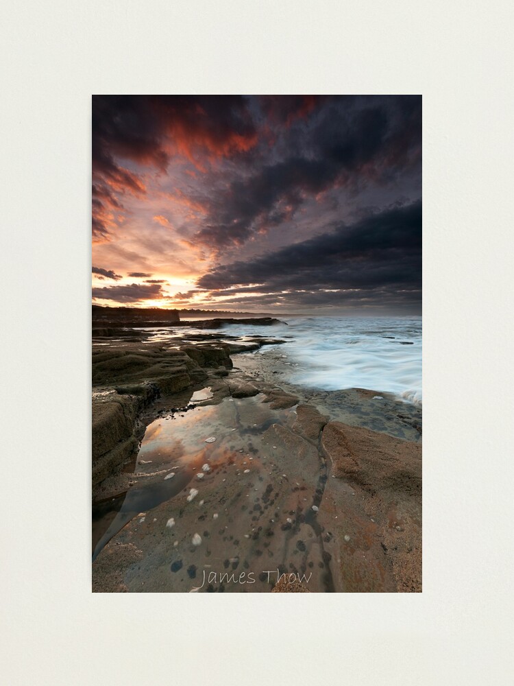 Alternate view of Sluice sunset Photographic Print