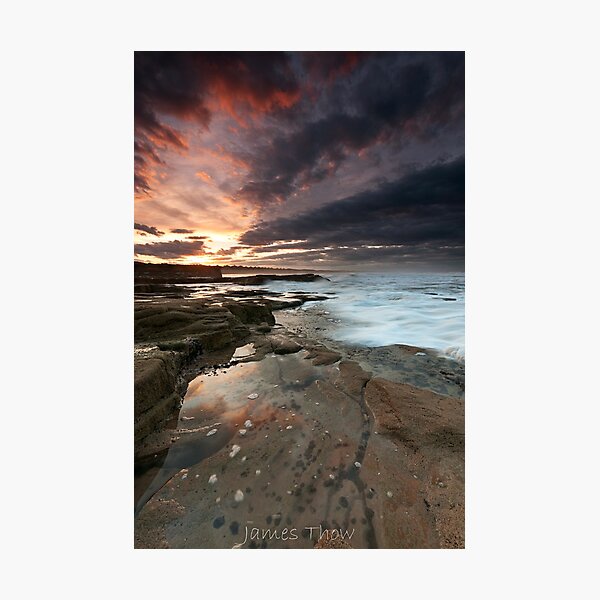 Sluice sunset Photographic Print