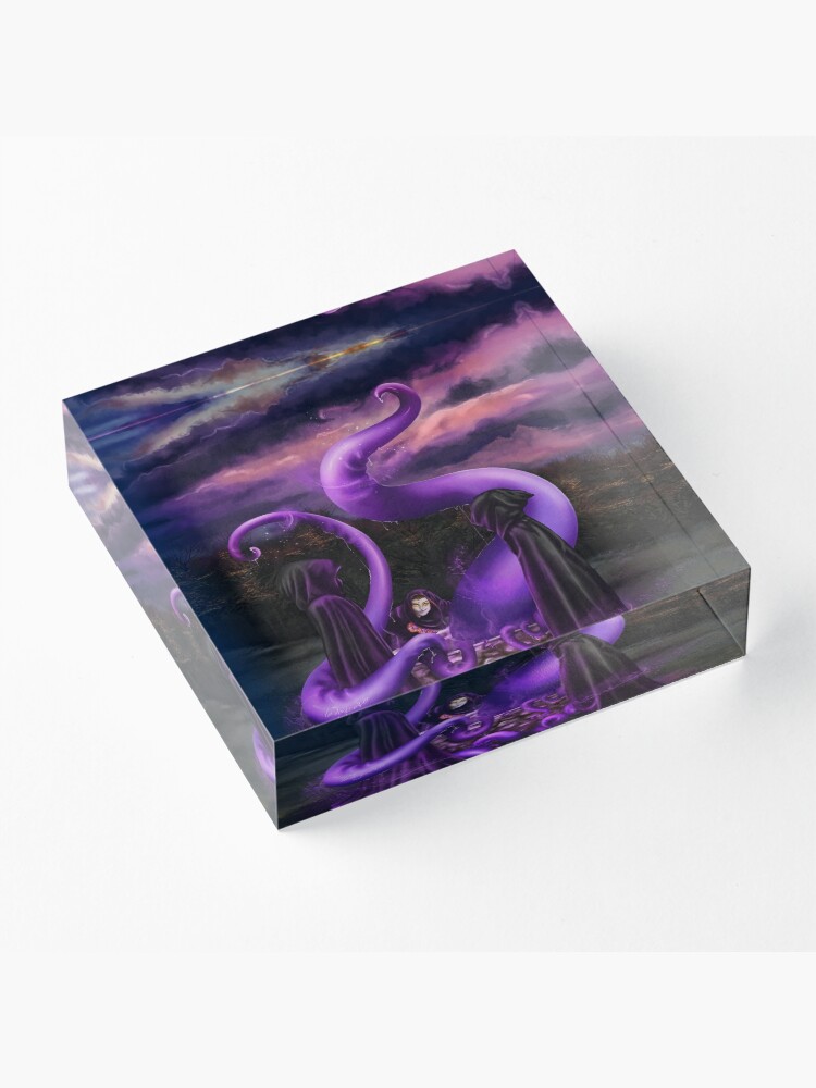 Alternate view of Calling Of The Great One Acrylic Block
