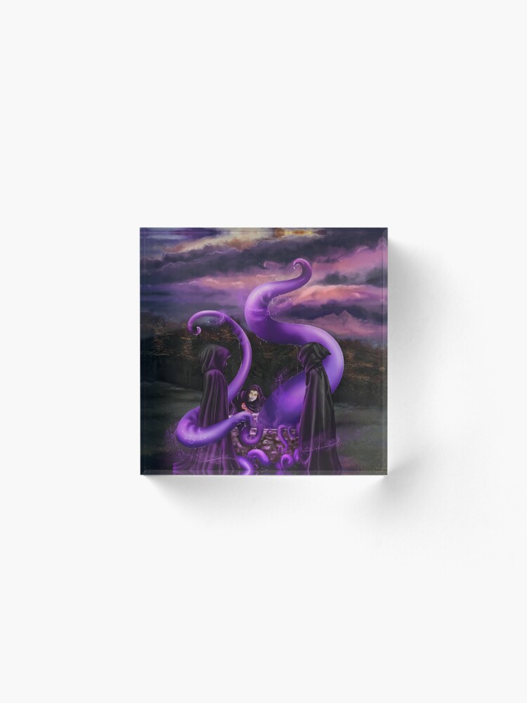 Alternate view of Calling Of The Great One Acrylic Block