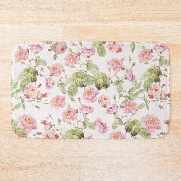 Item preview, Old Vintage Roses Botanical Garden on Pink Pattern  designed and sold by UtArt.