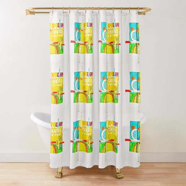 Little Saguaro Shower Curtain