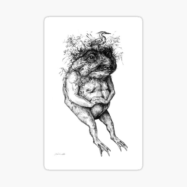 Teichgeist Sticker