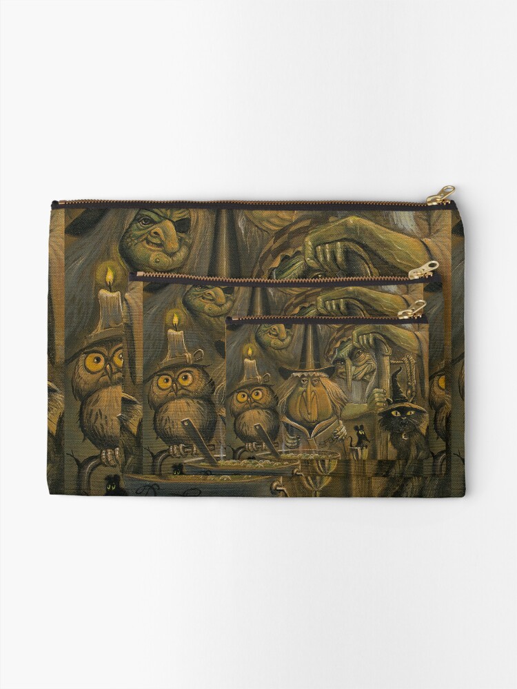 Alternate view of WHICH WITCH IS WHICH Zipper Pouch