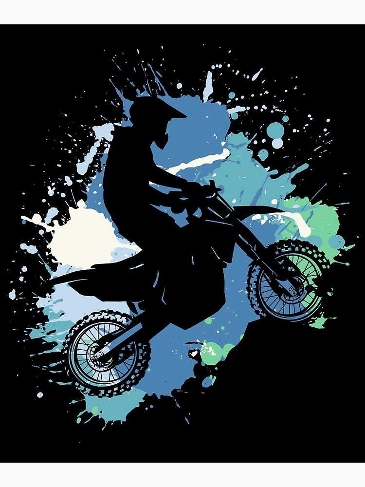 Motocross print by Filtergrafia