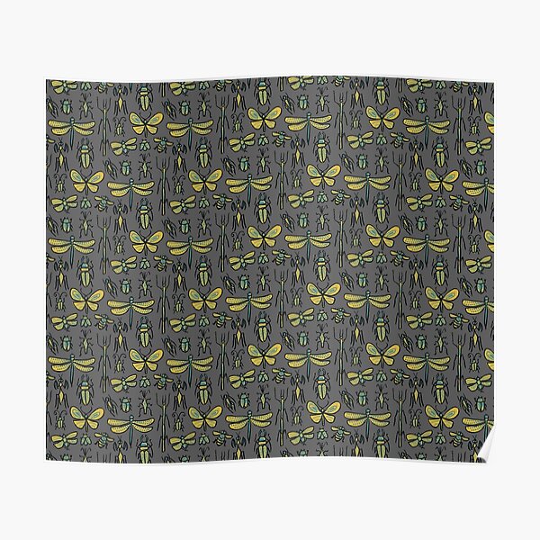 Golden Bugs Poster