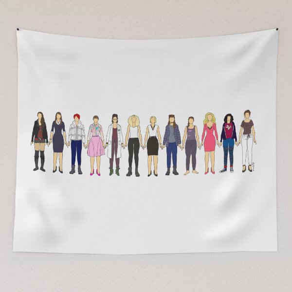 Item preview, Sestras Sisters Unite Orphan Black Long Version designed and sold by NOTSNIW ART.