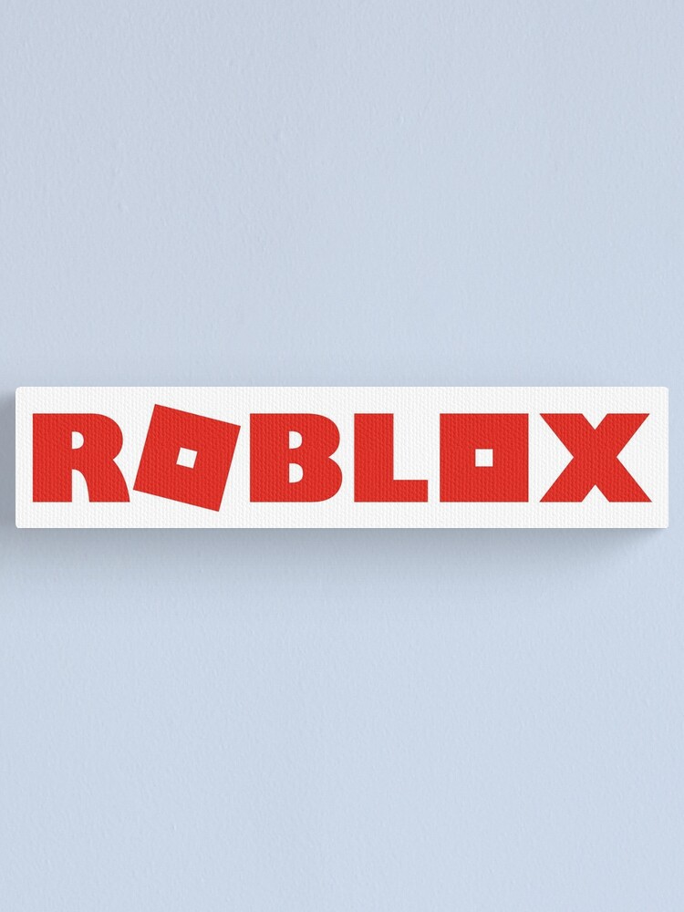 Lienzo Roblox De Crazycrazydan Redbubble - lienzos roblox juego redbubble