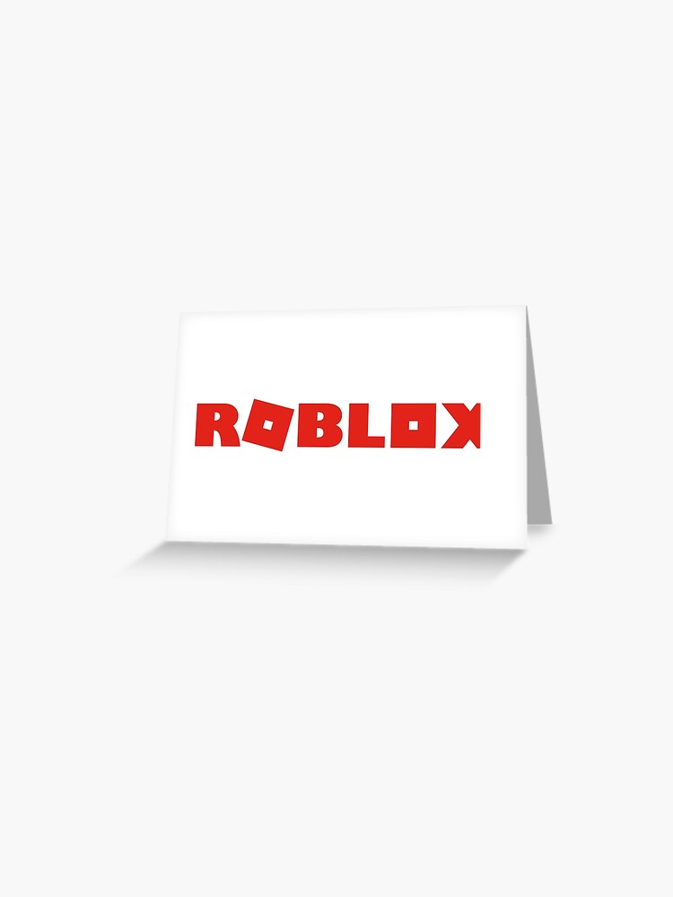 Roblox Greeting Card By Crazycrazydan Redbubble - roblox by crazycrazydan redbubble