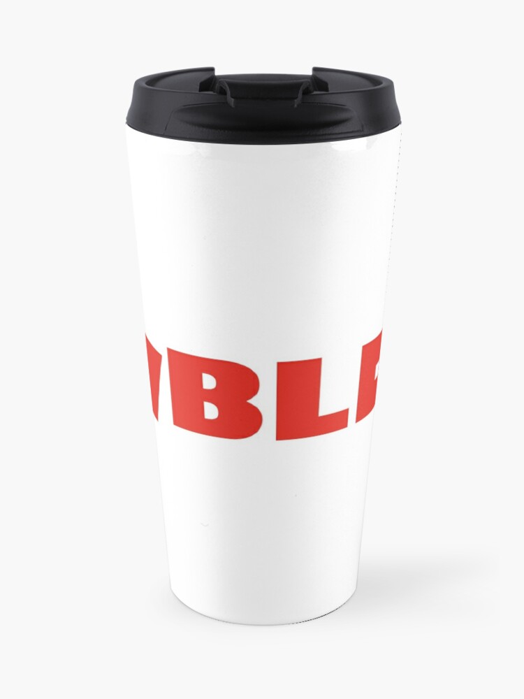 Roblox Travel Mug By Crazycrazydan Redbubble - roblox by crazycrazydan redbubble