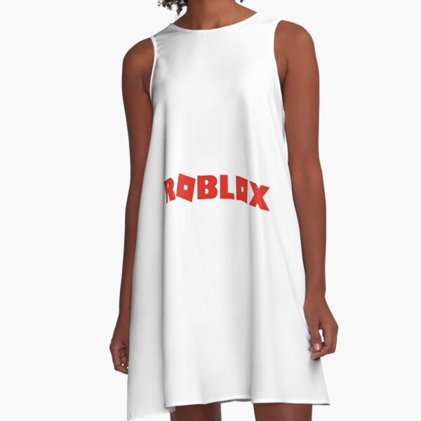 The Noob Slayer A Line Dress By Nicetreday14 Redbubble - muscle tshirt roblox