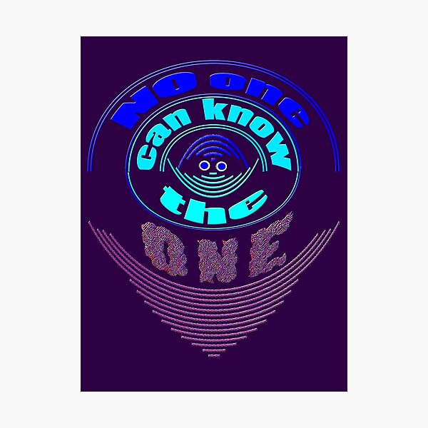 Item preview, No one can know THE ONE designed and sold by TeaseTees.