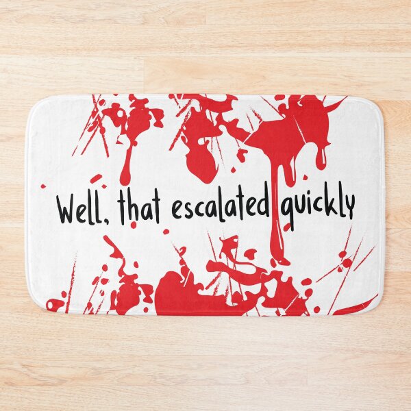 Item preview, MEME: ESCALATED QUICKLY designed and sold by Madjack Tees Kiwi SuperStore.