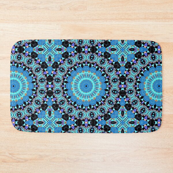 Item preview, Colorful circle ornament . Kaleidoscope . designed and sold by fuzzyfox.