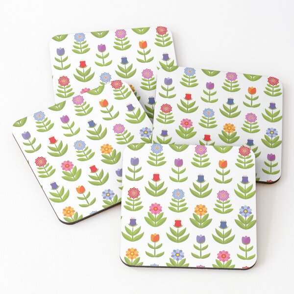 Item preview, Retro Flower Pattern designed and sold by Calislahn.